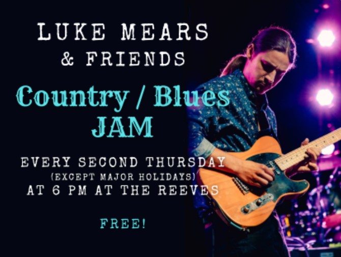 Luke Mears & Friends Country / Blues Jam