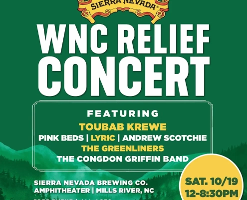 WNC Release Concert at Sierra Nevada Brewing Company