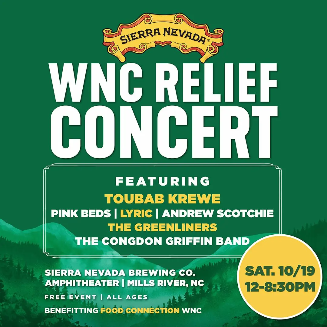 WNC Release Concert at Sierra Nevada Brewing Company