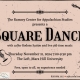 Square Dance at Ramsey Center for Appalachian Studies