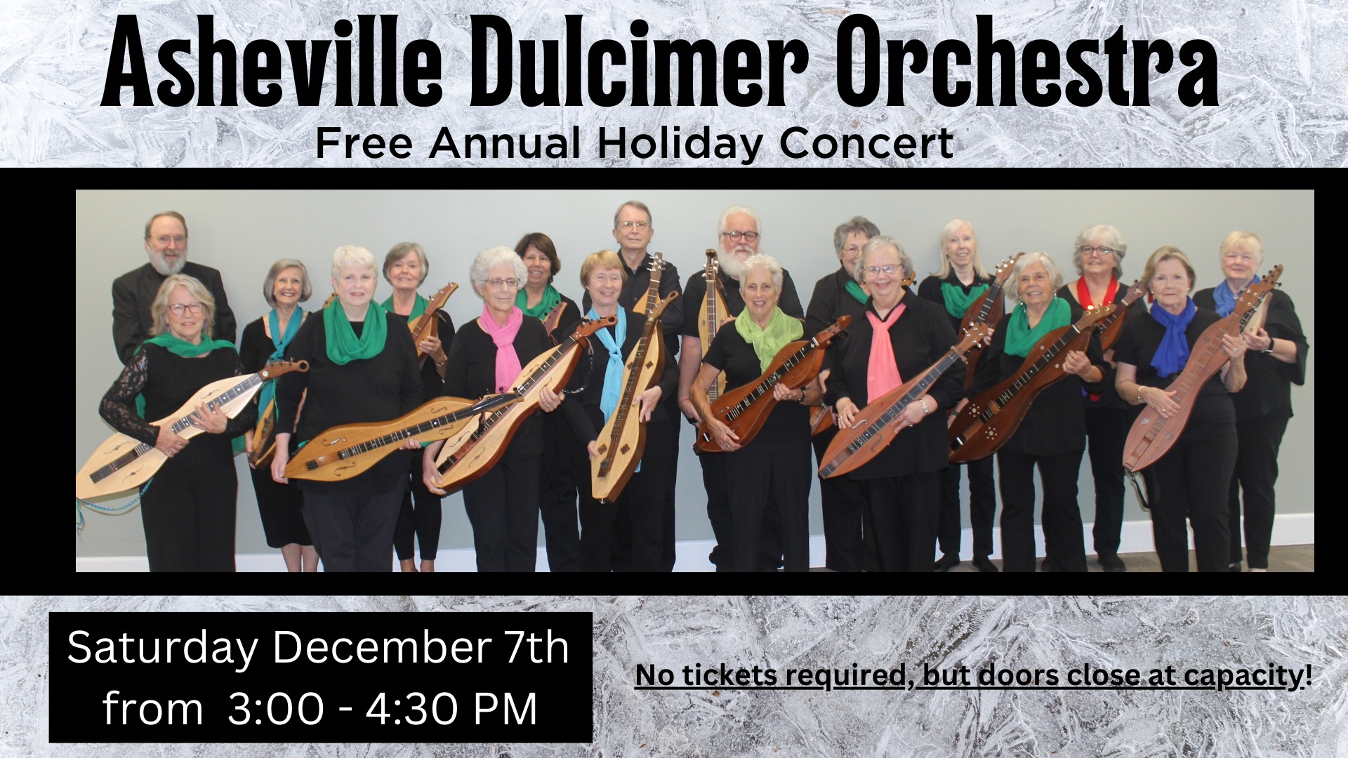 Asheville Dulcimer Orchestra Holiday Concert